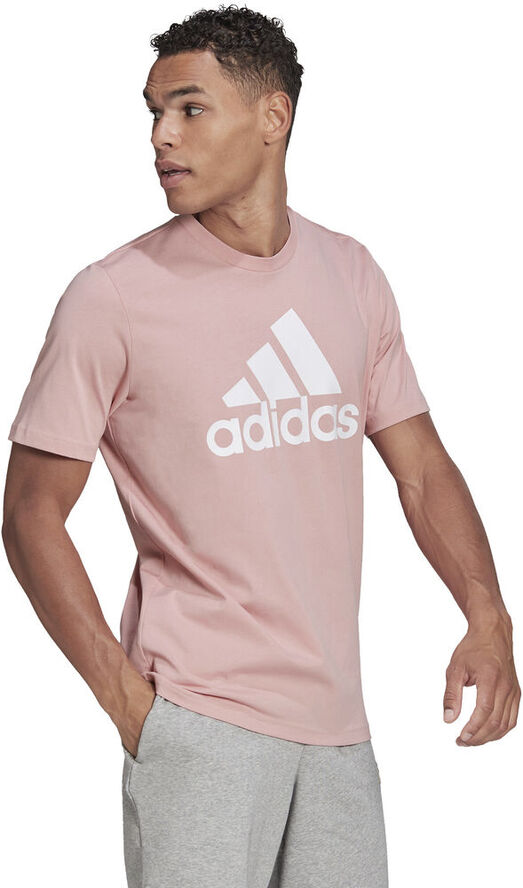 adidas Essentials Big Logo T-shirt Pink