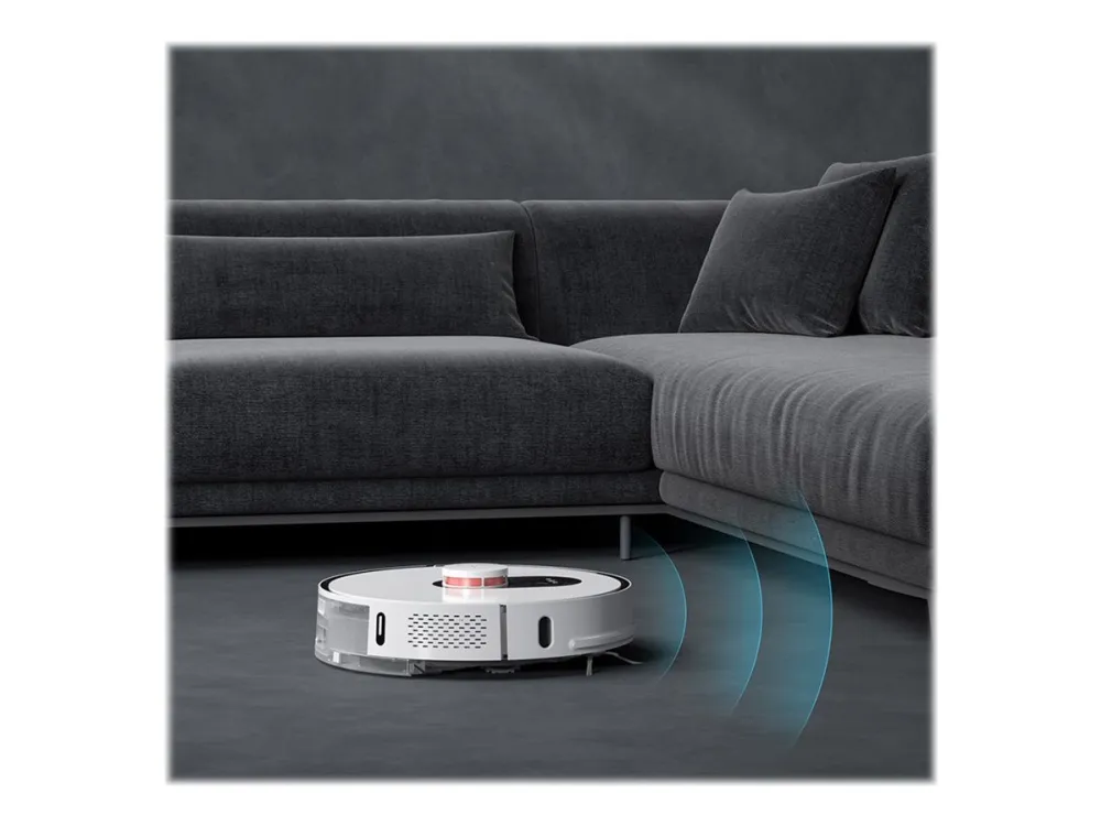 [OUTLET] - Xiaomi Roidmi Eve Plus - Hvid - 2700Pa sugestyrke- 5200 mAh batteri - Driftstid (max) 250 min - Med moppe funktion - Automatisk tømmestation - Appstyrret - Smart Home Kompatibel