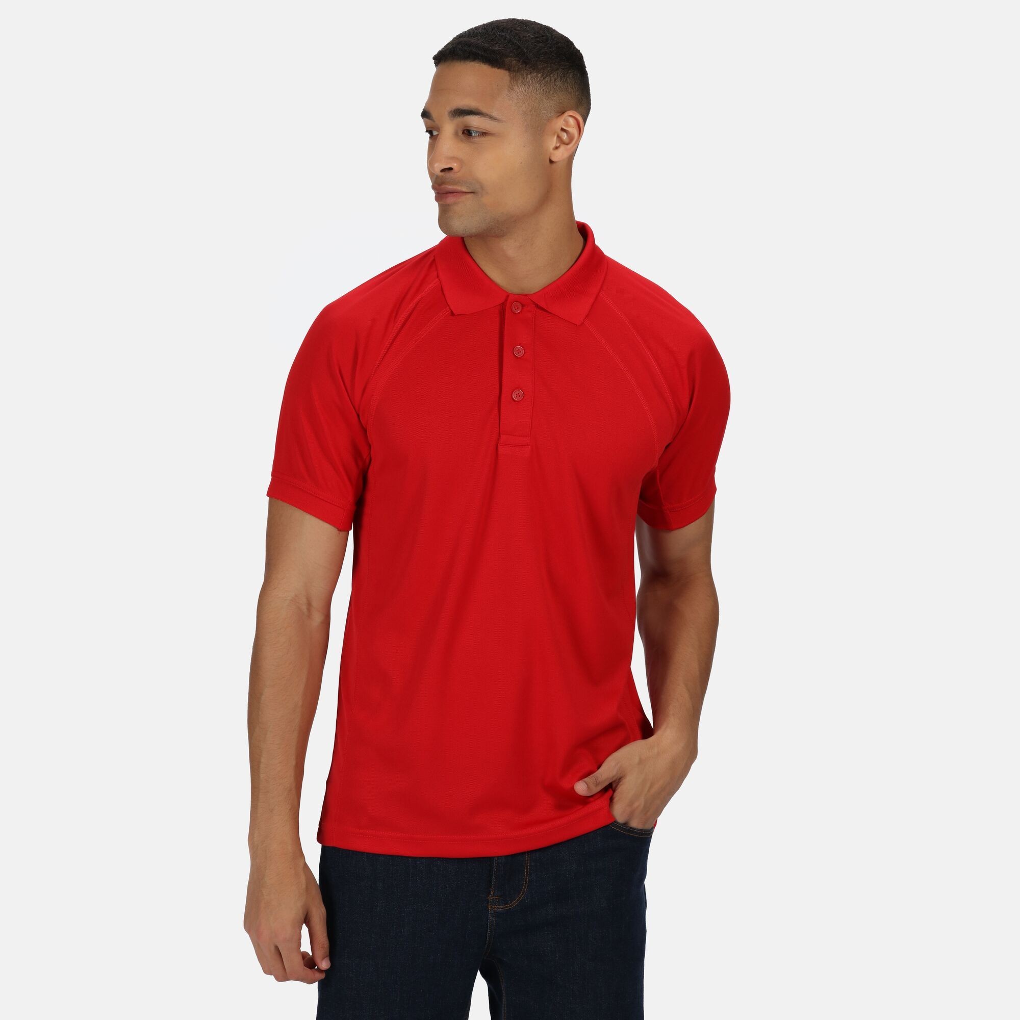 Polo Trabajar De Manga Corta Modelo Coolweave /caballero Verano/ Vacaciones Regatta