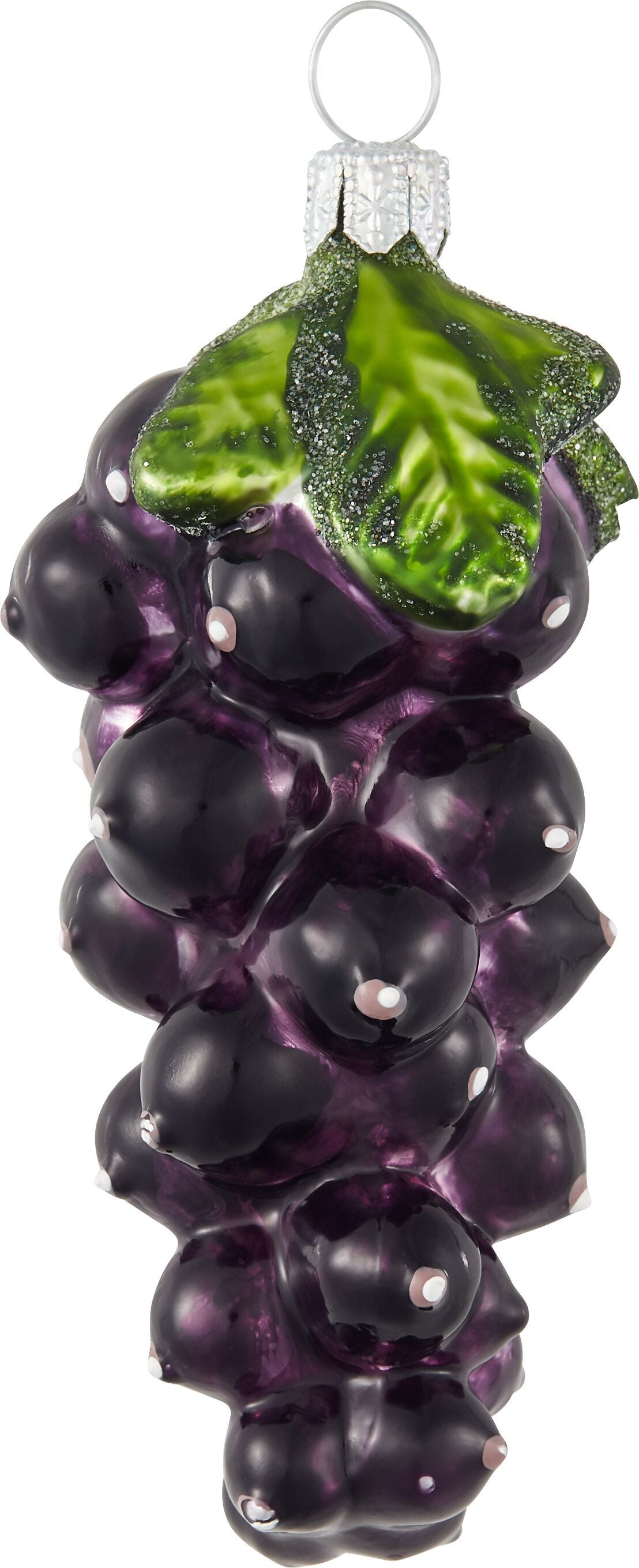 CURRANTS Glasfigur - Violett / H: 8.0 cm