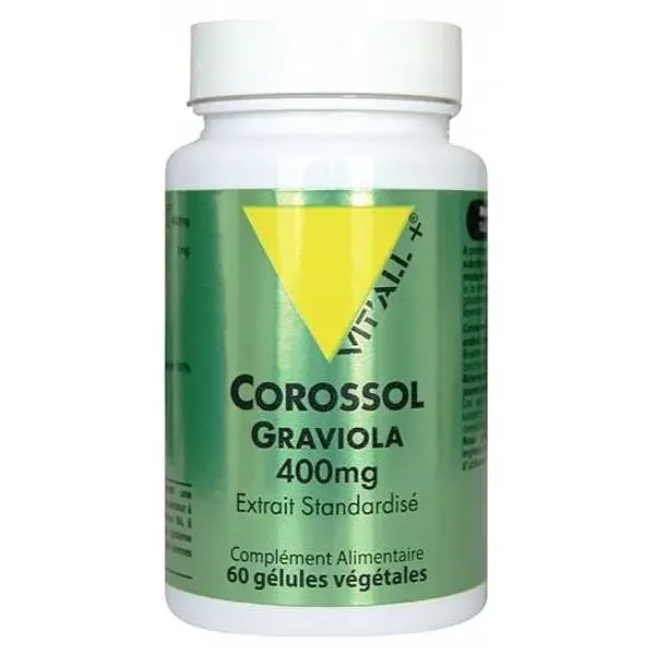 Vit'all+ Graviola 400mg 60 cápsulas vegetais