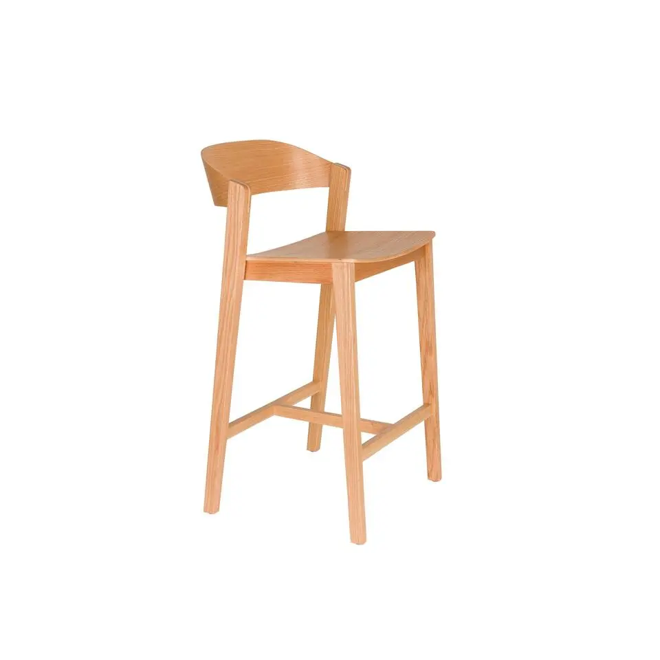 Housecraft Living Wooz Barkruk 65 cm Eikenhout Naturel