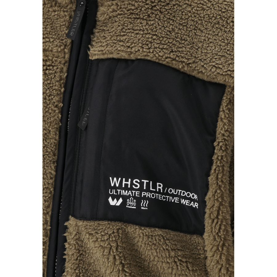 Whistler Fleecejacke Sprocket 5056 Tarmac