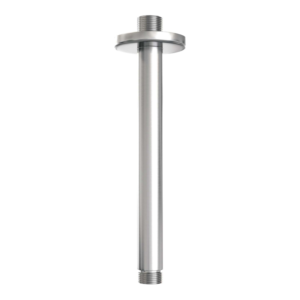 Brauer Brushed Edition thermostatische inbouw regendouche met 3 standen handdouche, plafondarm en hoofddouche 30cm set 84 RVS geborsteld PVD