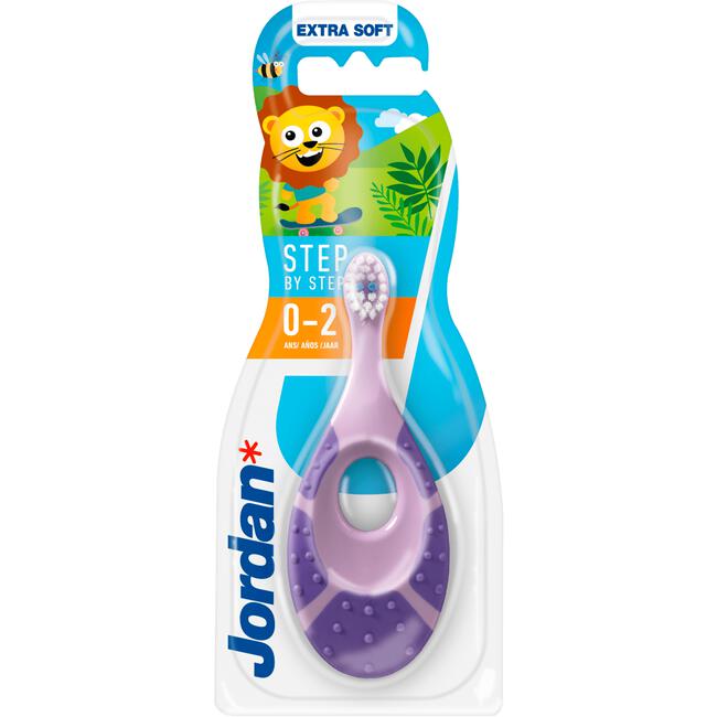 Jordan kindertandenborstel Step 1 Baby (0-2 Jaar)