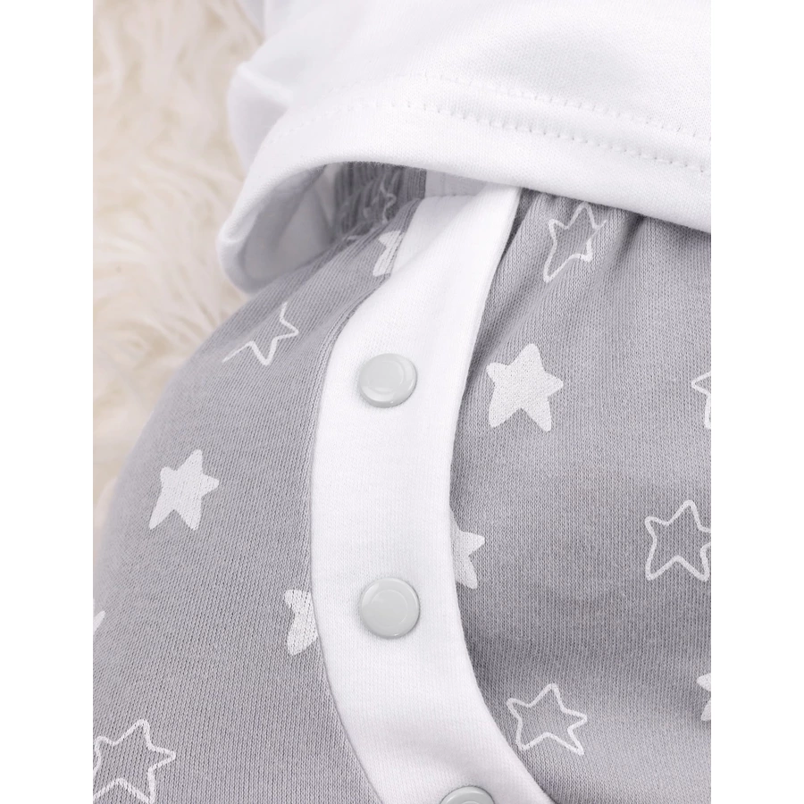 Baby Sweets 2tlg Set Shirt + Hose Little Elephant weiß grau