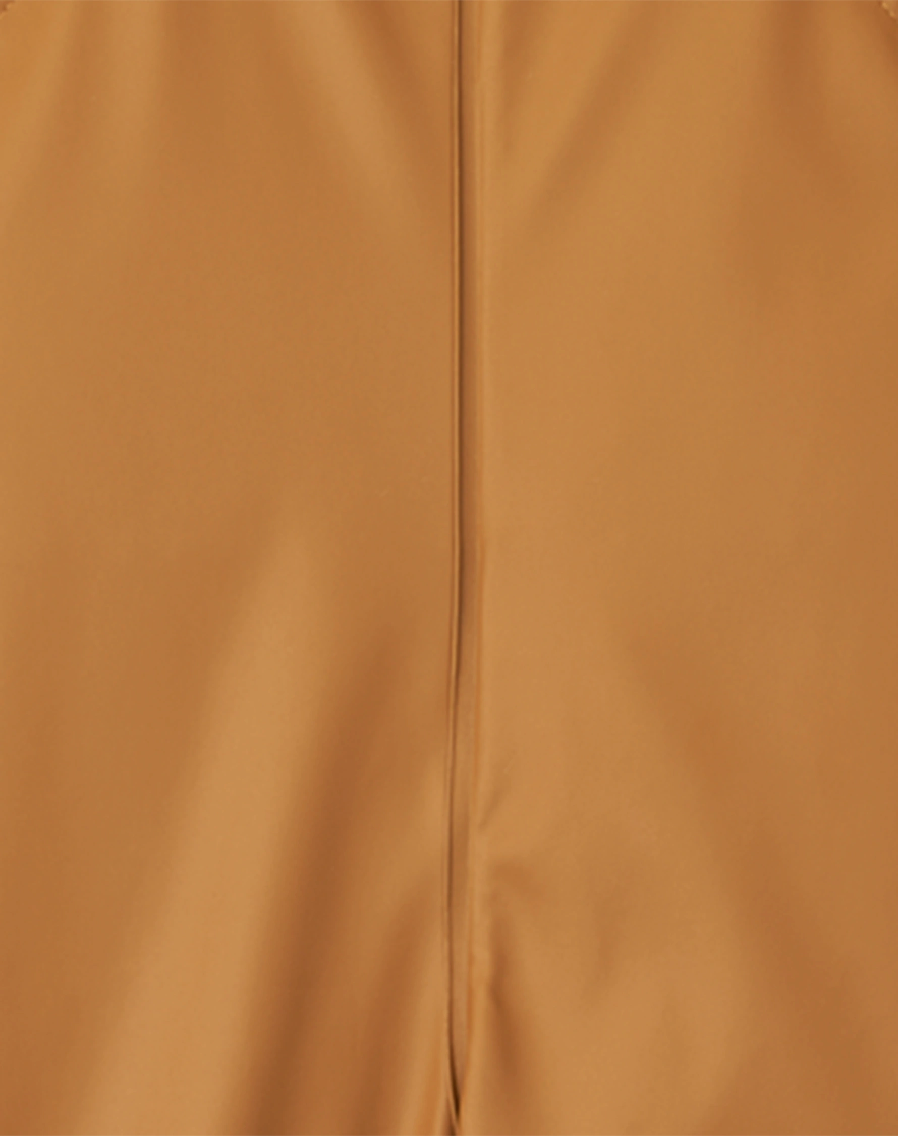 Regenhose MELODI mit Trägern in golden caramel