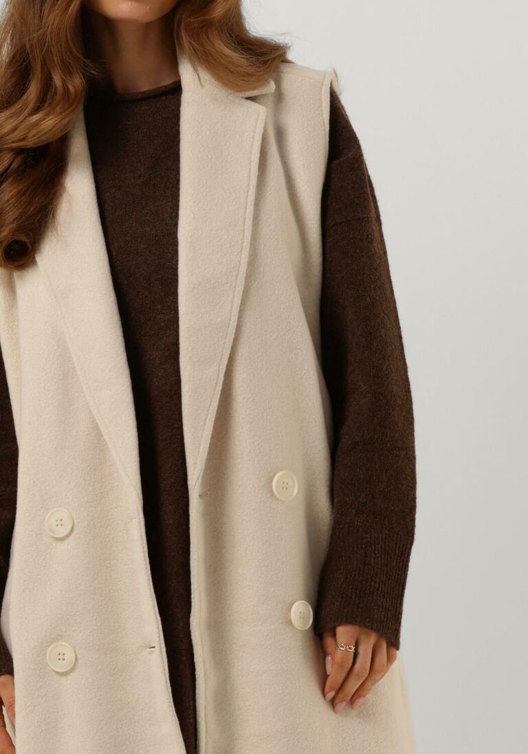 CIRCLE OF TRUST witte circle of trust gilet brooke gilet