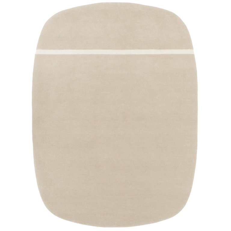 Normann Copenhagen Oona vloerkleed large 240x175 zand