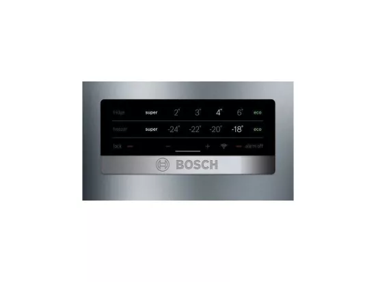 Bosch Réfrigérateur combiné 70cm 435l nofrost inox - kgn49xlea
