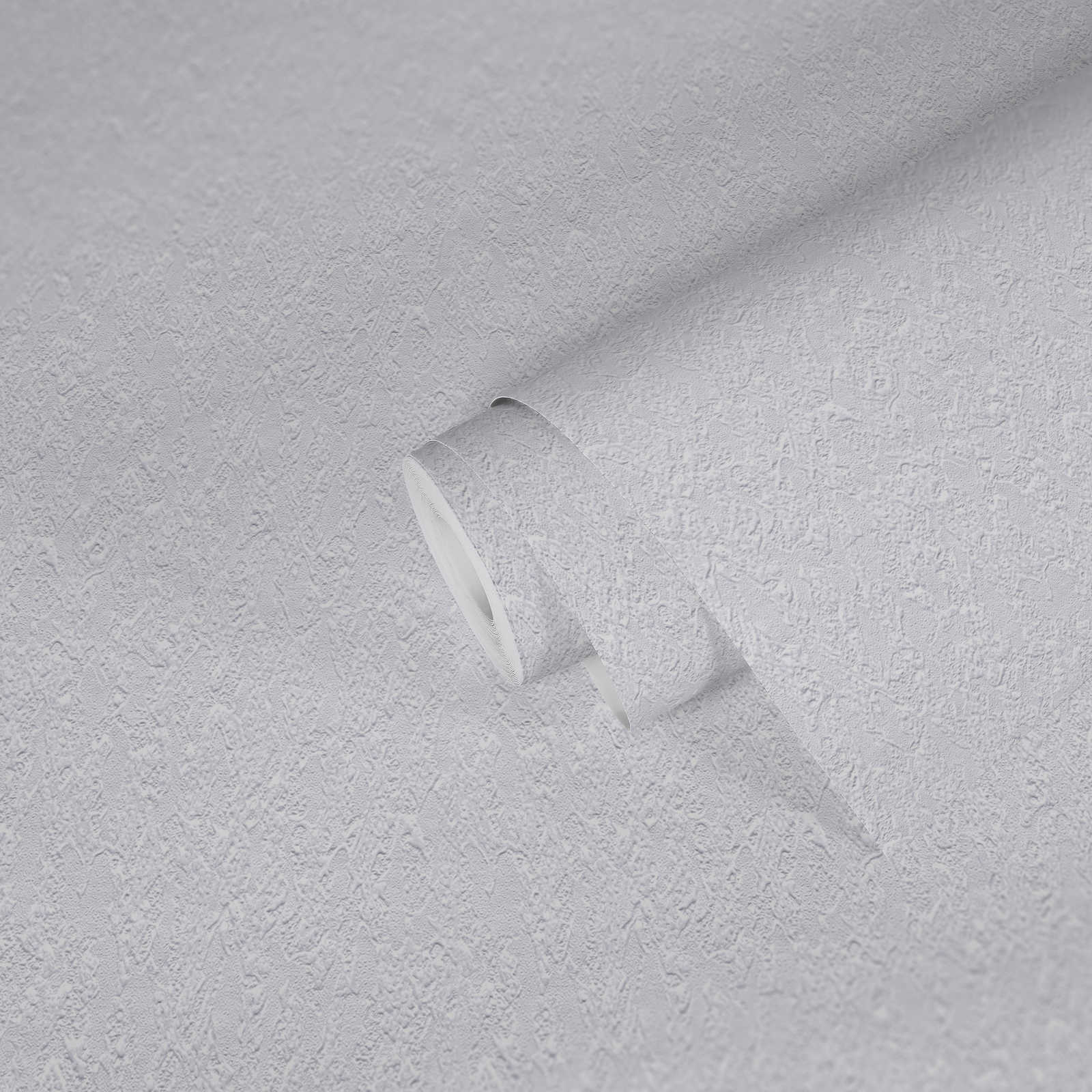 Papiertapete SHADES OF WHITE - weiß - 10 Meter