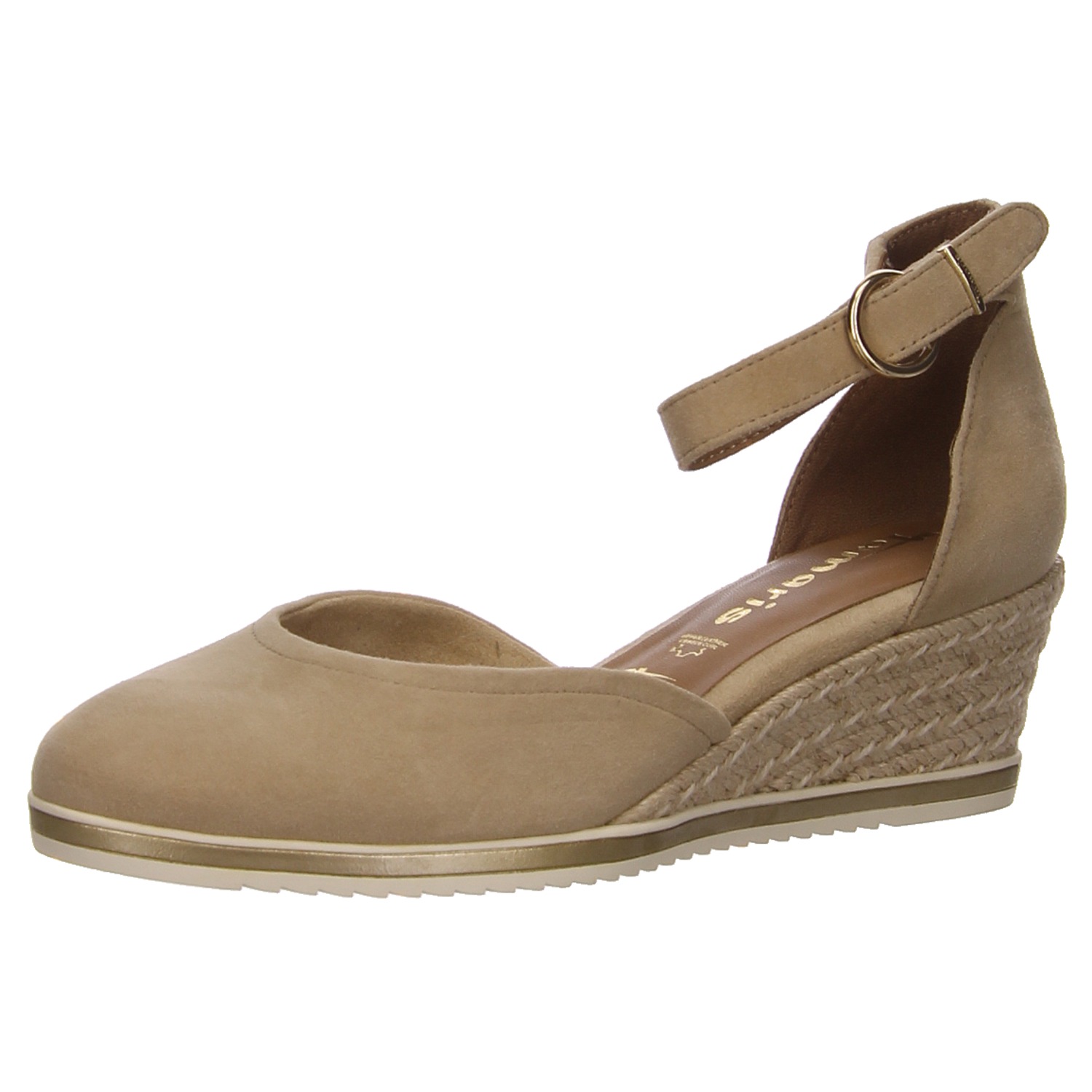 Tamaris Keilpumps beige braun