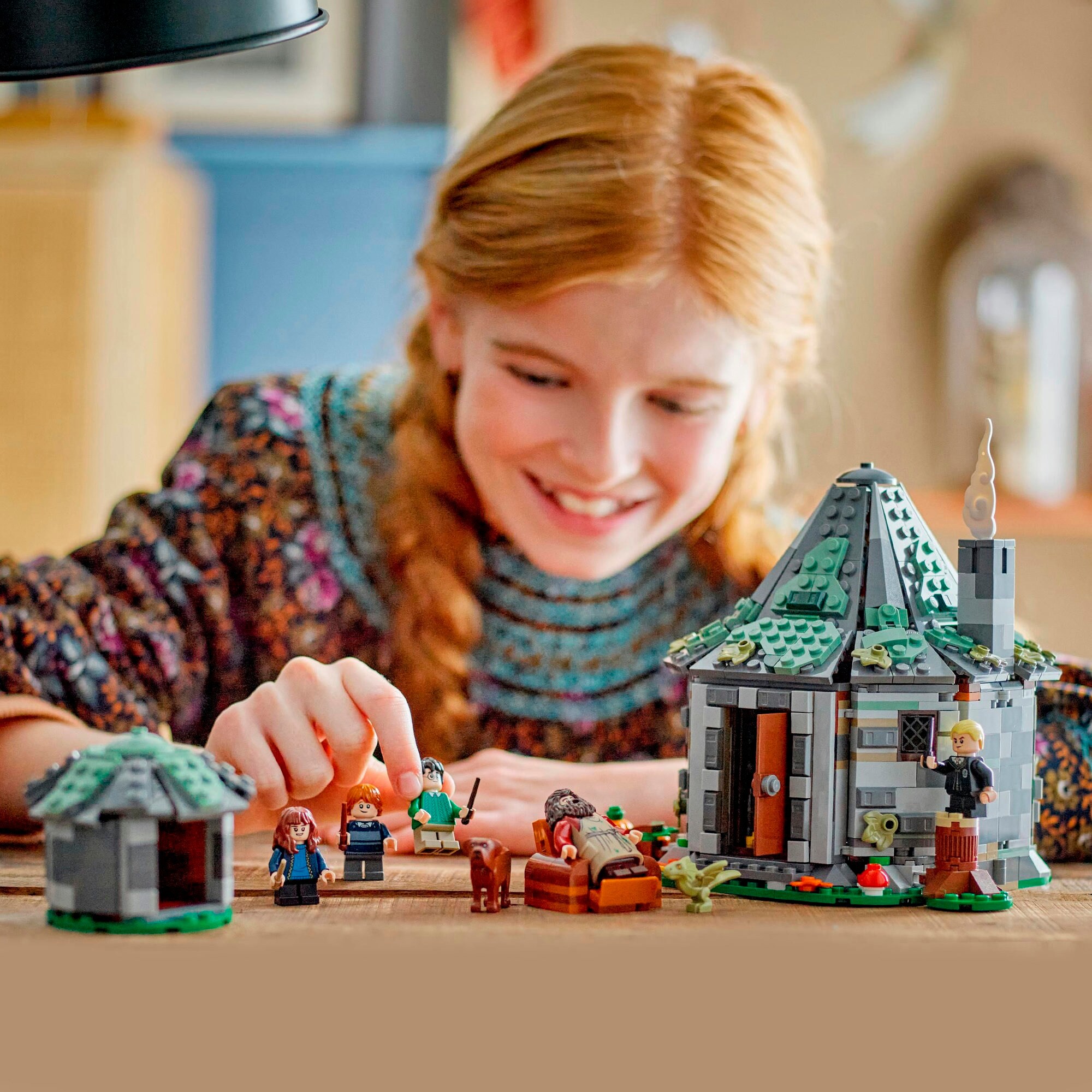 LEGO Konstruktionsspielzeug Harry Potter Hagrids Hütte: Ein unerwarteter Besuch