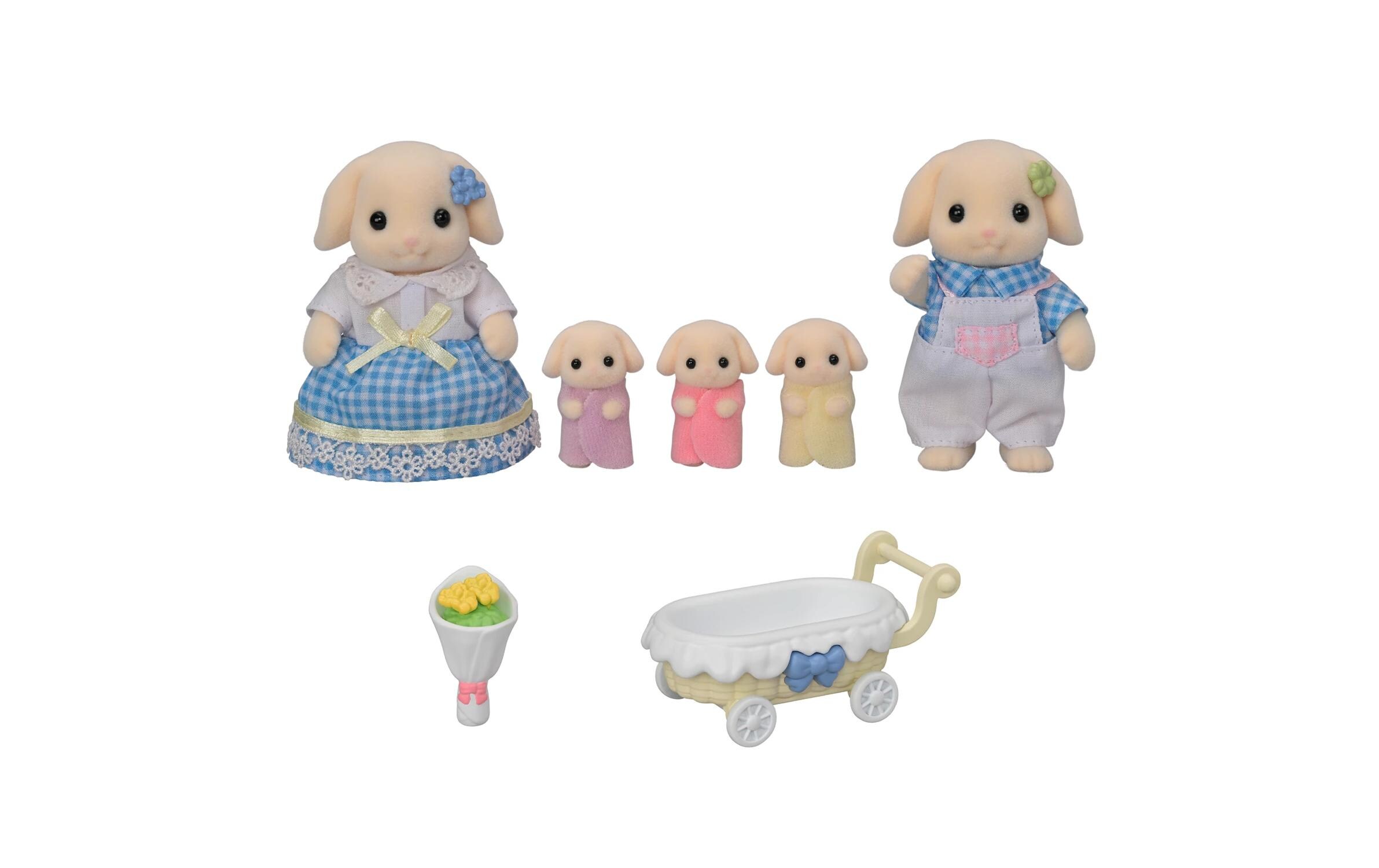 Sylvanian Families Kaninchen FamilieSpiel-Set mit Figuren