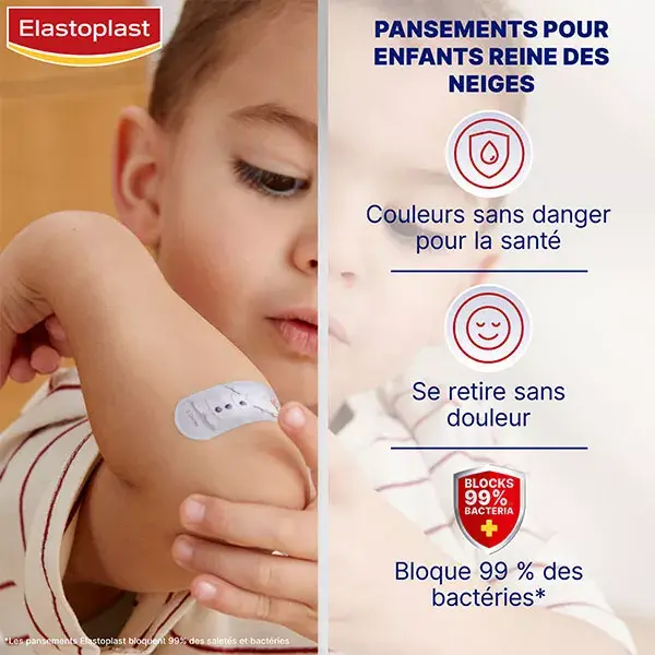 Curativo infantil Elastoplast Disney Frozen II - 20 unidades