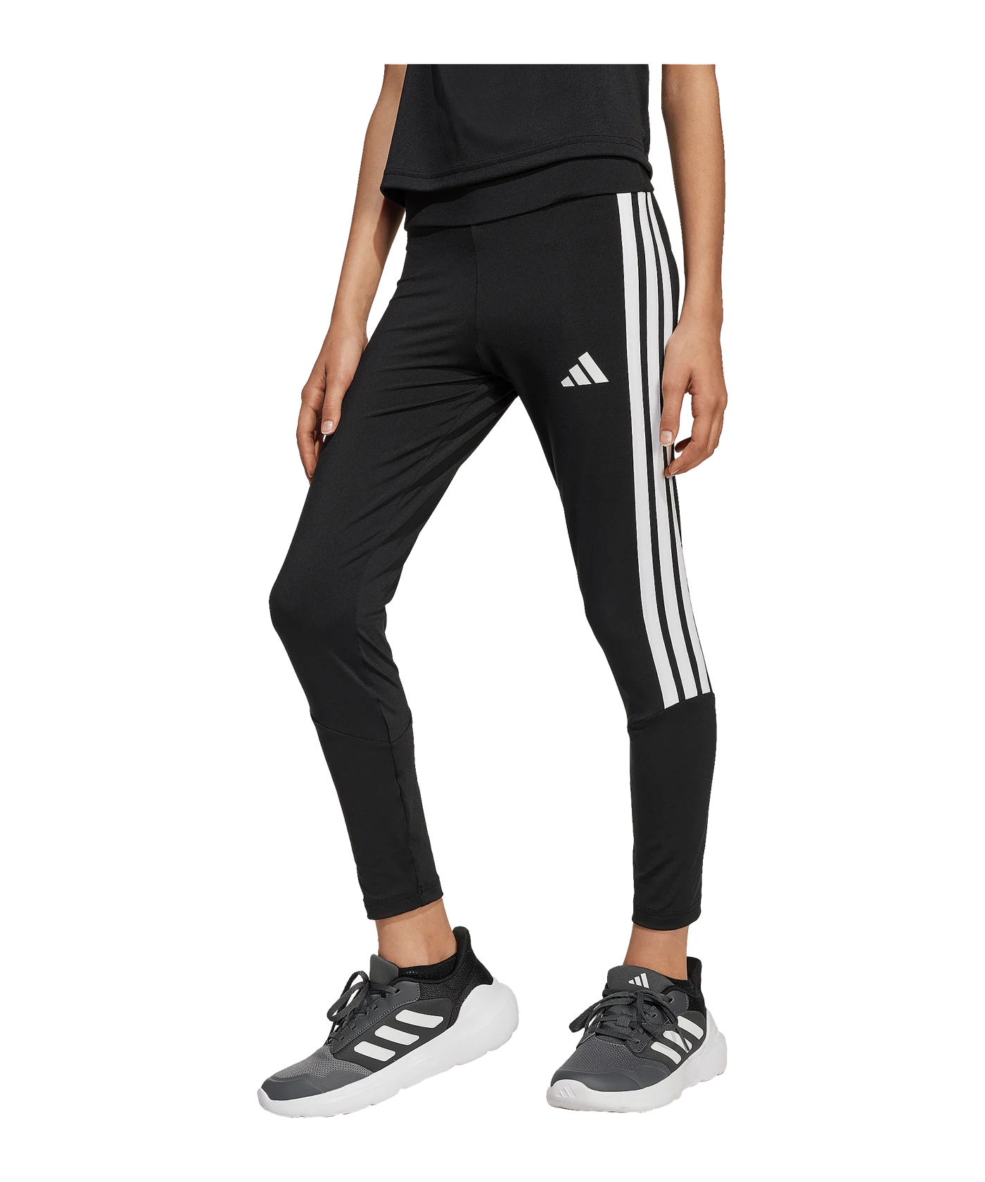 adidas Essentials 3S Leggings Kids Schwarz