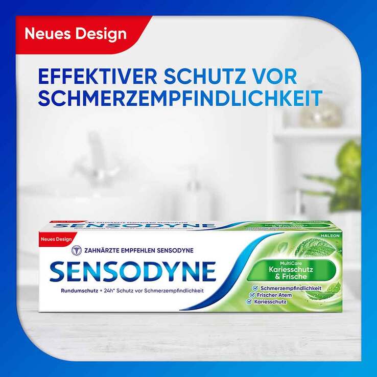 Sensodyne Multicare Kariesschutz & Frische Zahnpasta, 75 ml