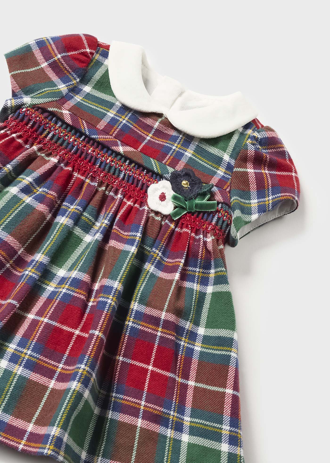 Vestido de malha para recém-nascido