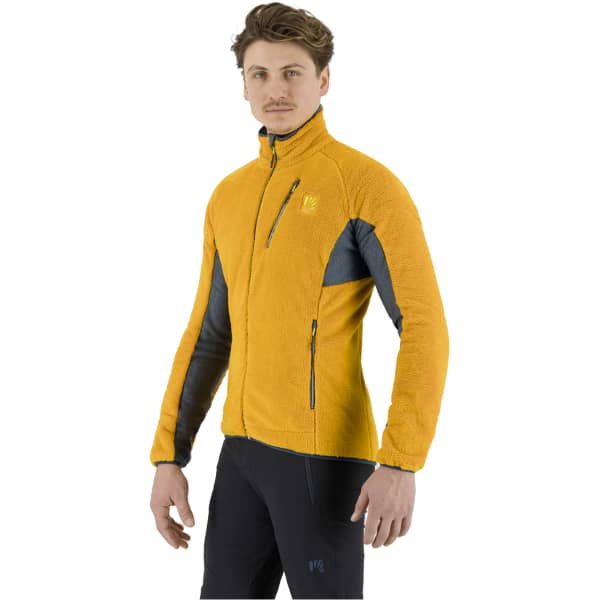 Veste polaire ski rando KARPOS VERTICE FLEECE GOLDEN/MIDNIGHT
