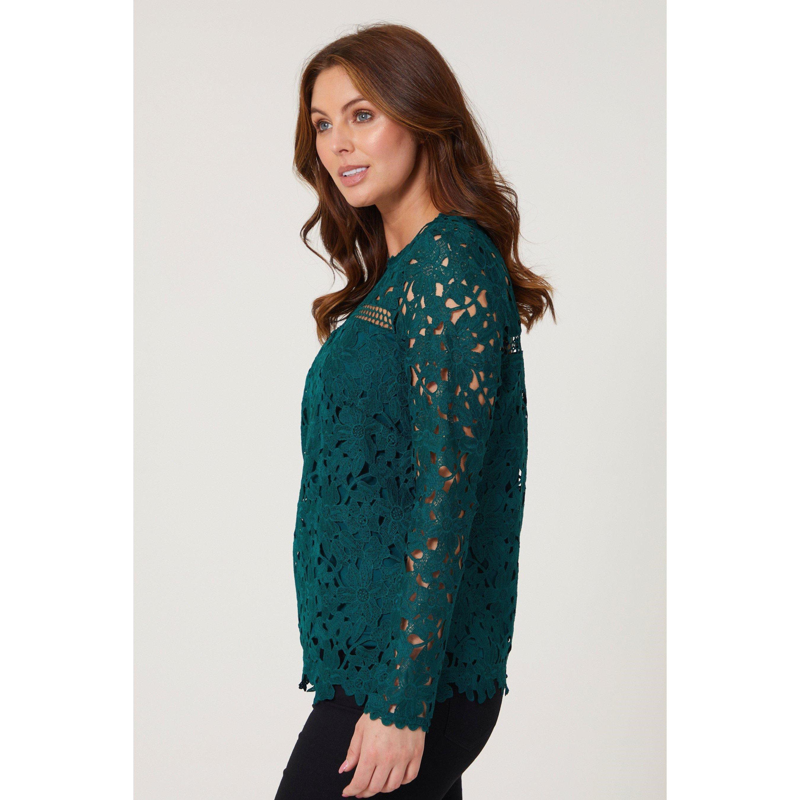Be You Ladies Long Sleeve Lace Top