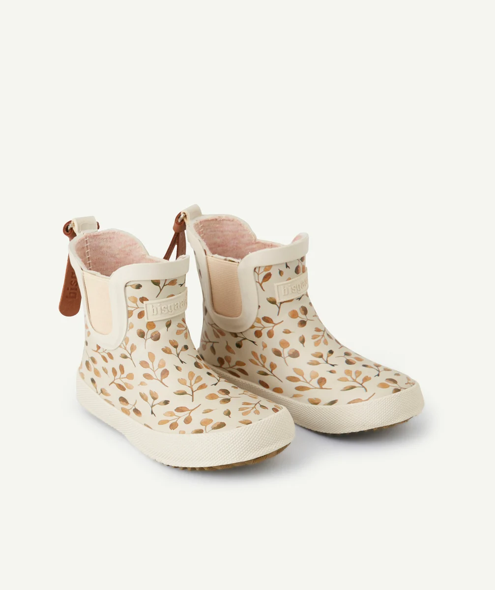BISGAARDBOTTES BÉBÉ FILLE MARRON À MOTIF HERBES