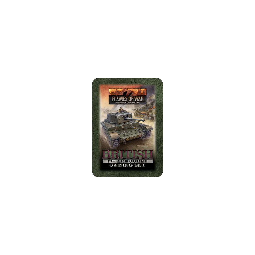 Flames of War - British 7th Armoured Gaming Set