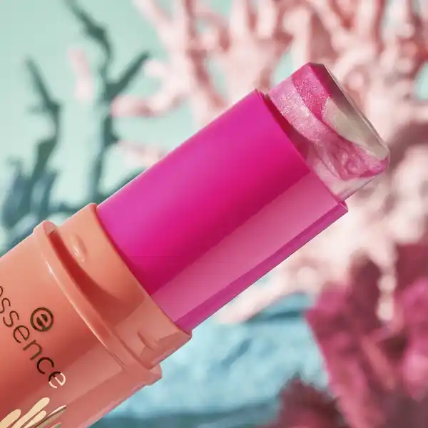 live LIFE in CORAL blushlighter stick 01 Glowin' Coraltastic, Baby!