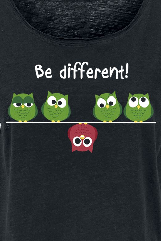 Be Different! T-Shirt Manches courtes