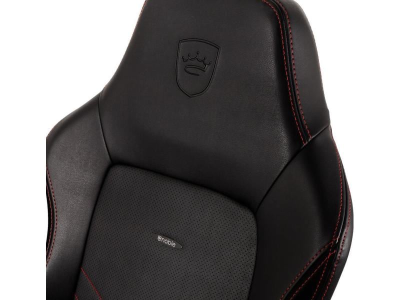 noblechairs Gaming-Stuhl HERO Schwarz/Rot Ergonomischer Gaming-Stuhl