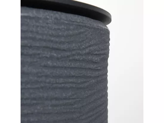 Brasero de jardin cheminée au bioéthanol pour intérieur et extérieur RAFFAELLO Ghisa Grigio d.35 x h55