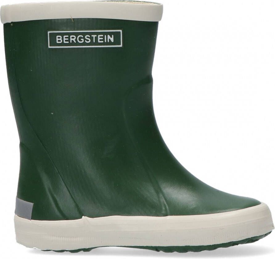 Bergstein regenlaarzen Donkergroen Rubber Effen 24