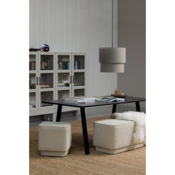 WOOOD Tablo tafelblad eiken blacknight 160x90 cm