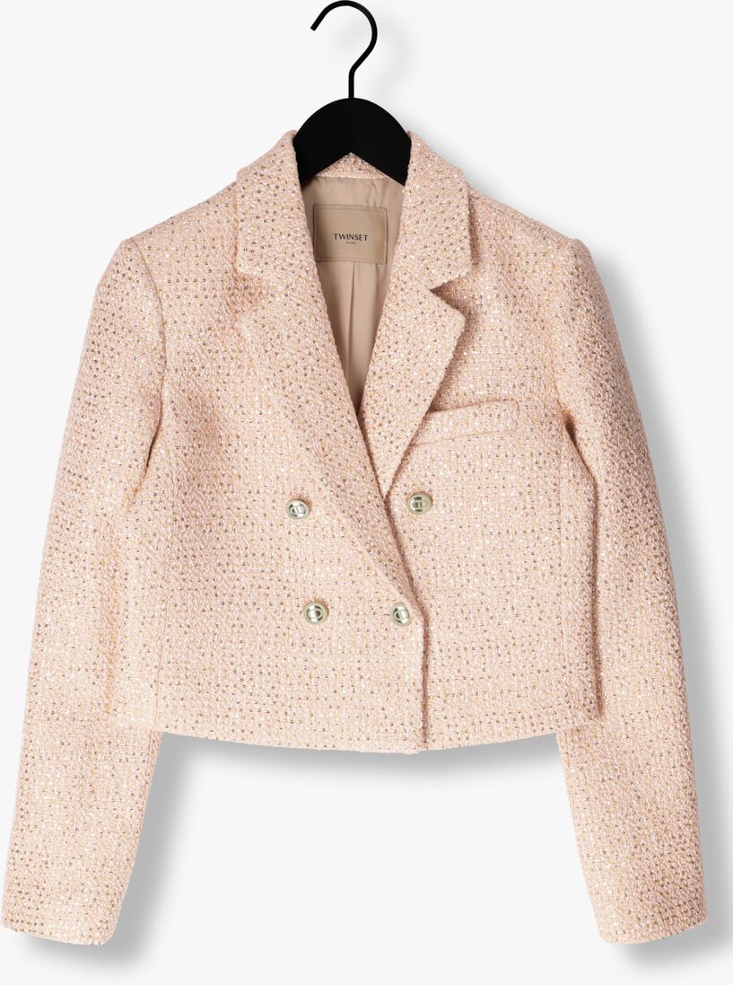 TWINSET MILANO lichtroze twinset milano blazer 2341tp2424