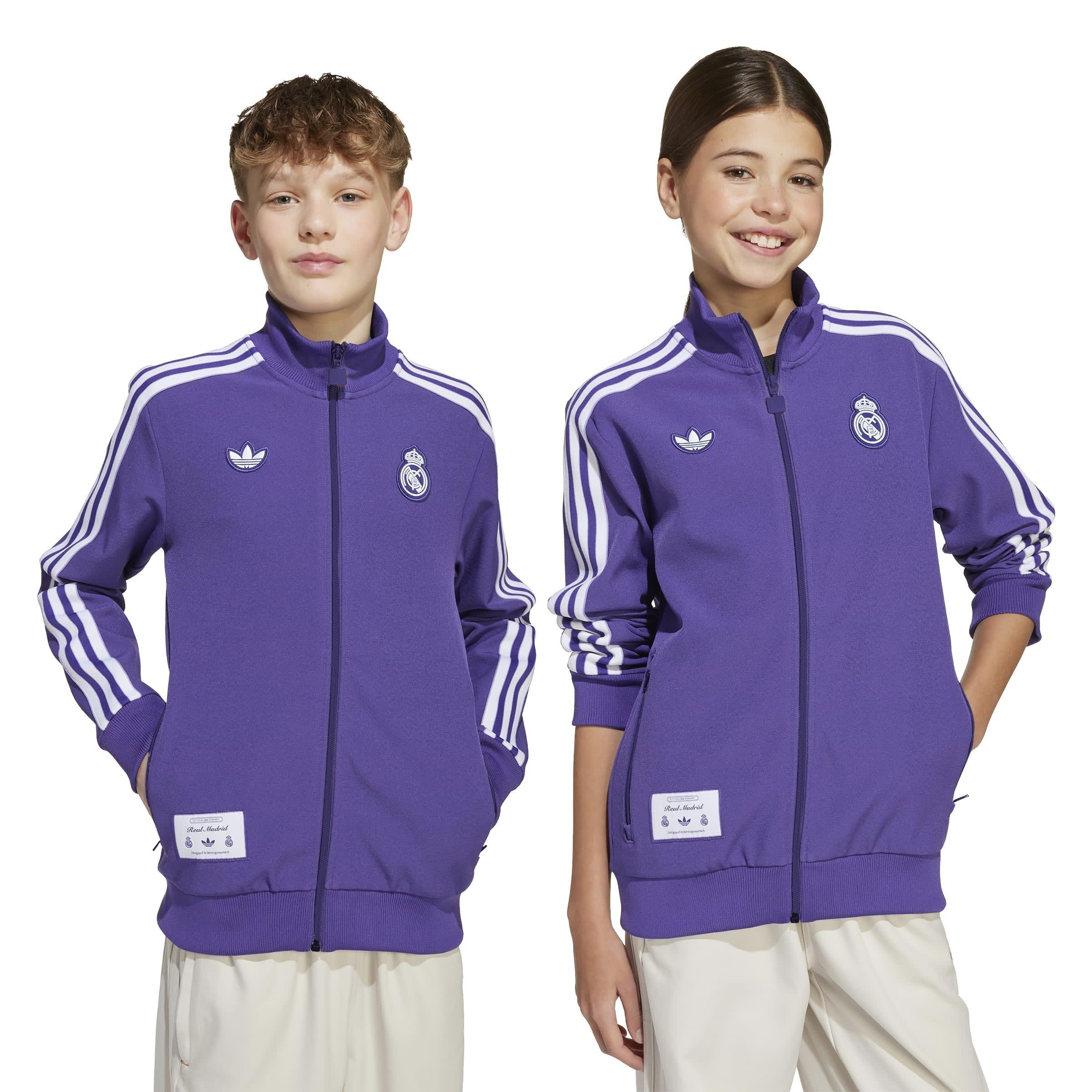 adidas Real Madrid Icon Tracksuit Top Junior's