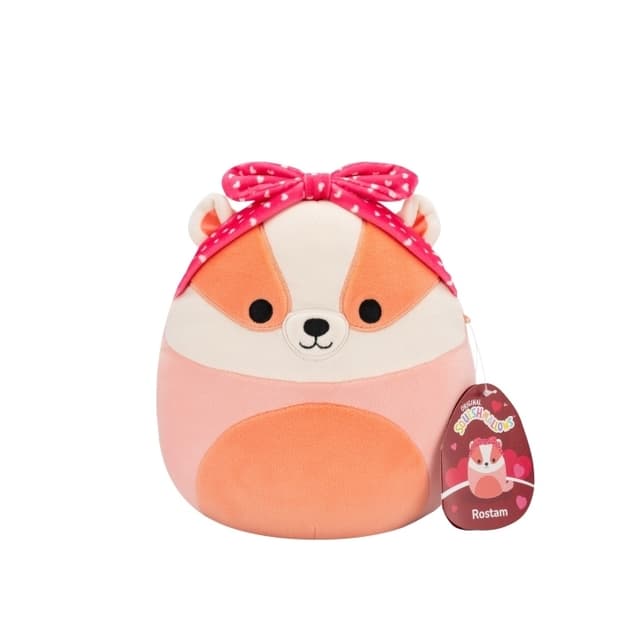 Squishmallows 19 cm hjerteplys