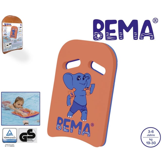 BEMA® Schwimmbrett - Surfer - orange/blau