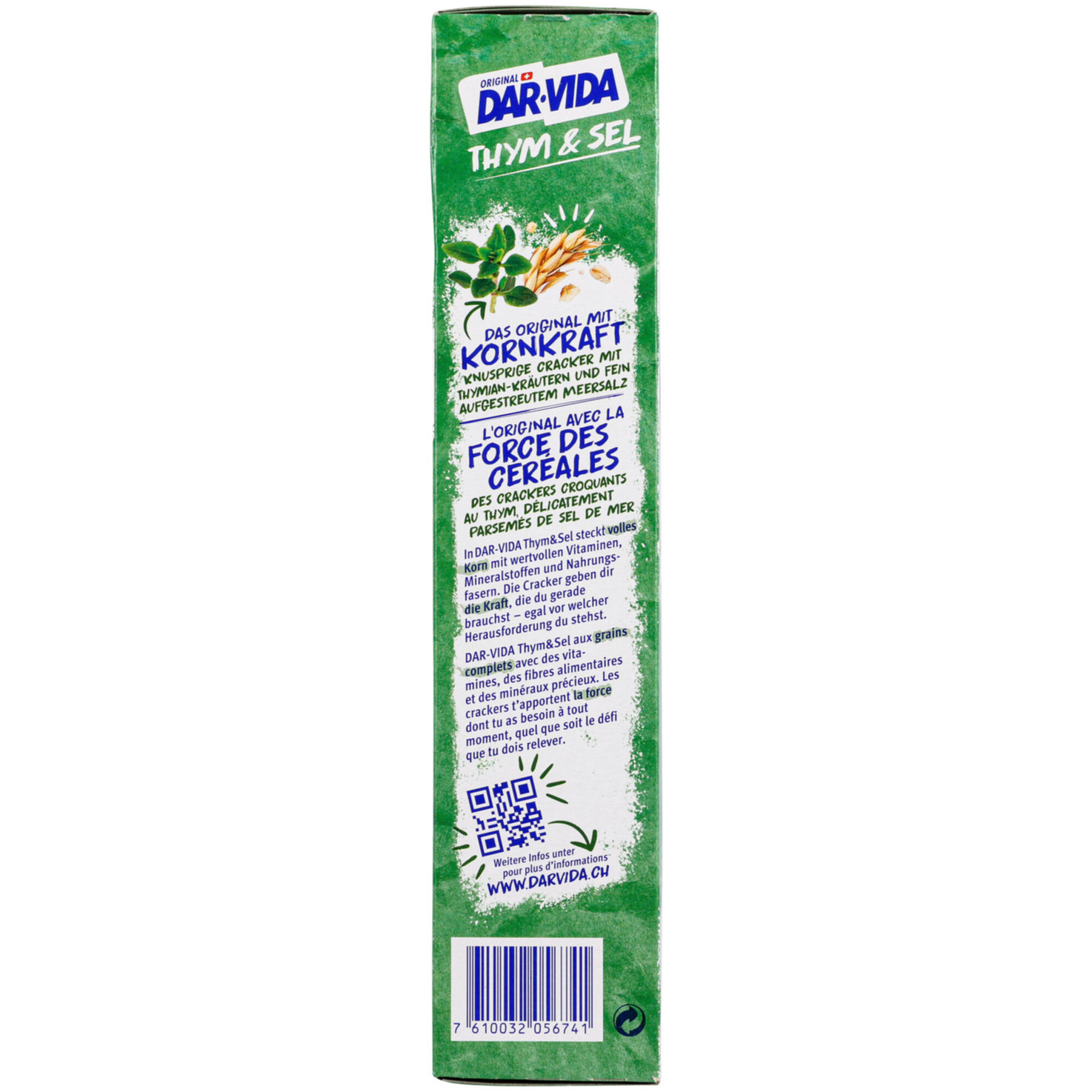 Dar-Vida Thymian & Salz Family Pack 9 Portionen