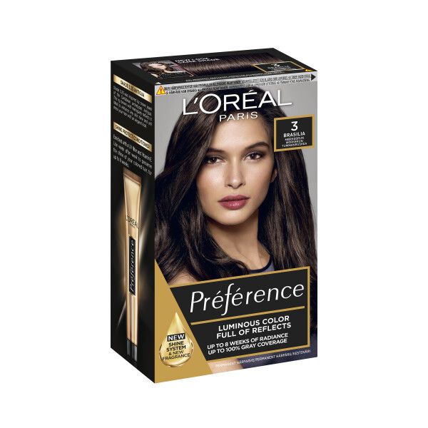 Preference hårfarge