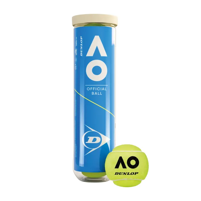 Dunlop Australian Open Tennisballen (4-can)