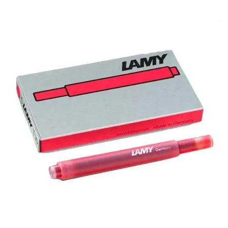 LAMY PaTintenrollerone für LAMY Füller, neon coral, 5 Stück T10