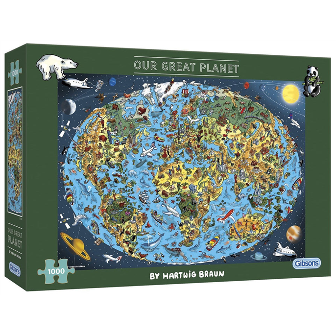 Puzzle : 1000 pièces - Our Great Planet