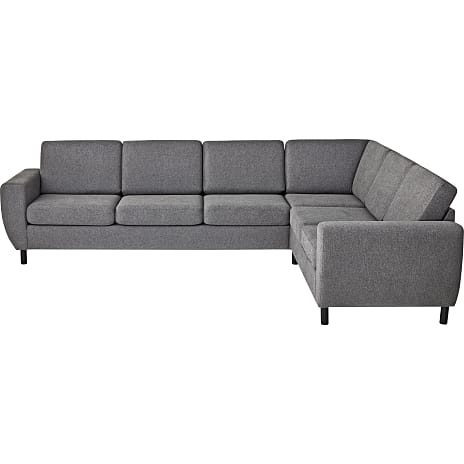 Rom Nordic vendbar hjørnesofa - antracit