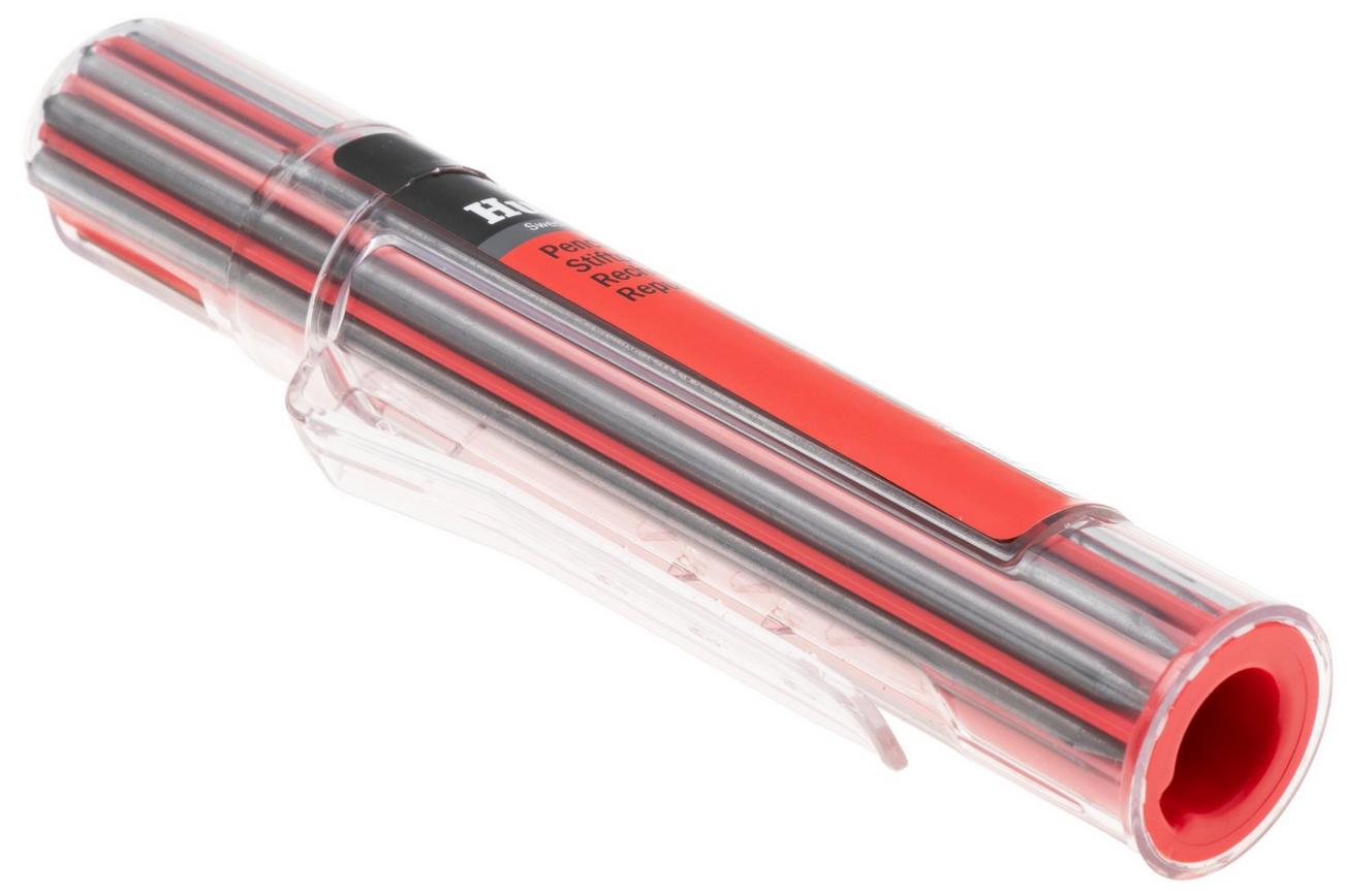 Hultafors Dry Marker Refills 650110 grafiet grijs, mechanisch potlood navulling, 10 stuks