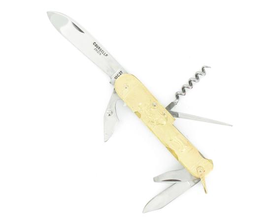 Chasseur - Chien - 6 pièces - Inox Couteau de poche par Coursolle