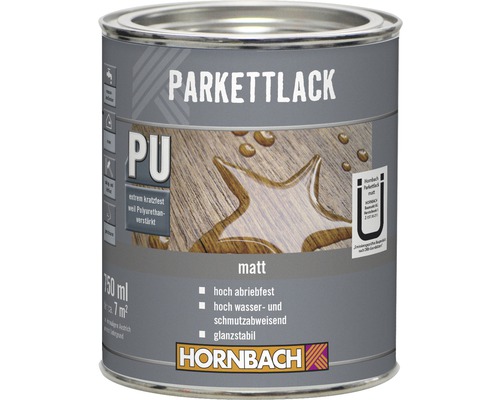 HORNBACH Houtlak Parketlak Mat 750 ml