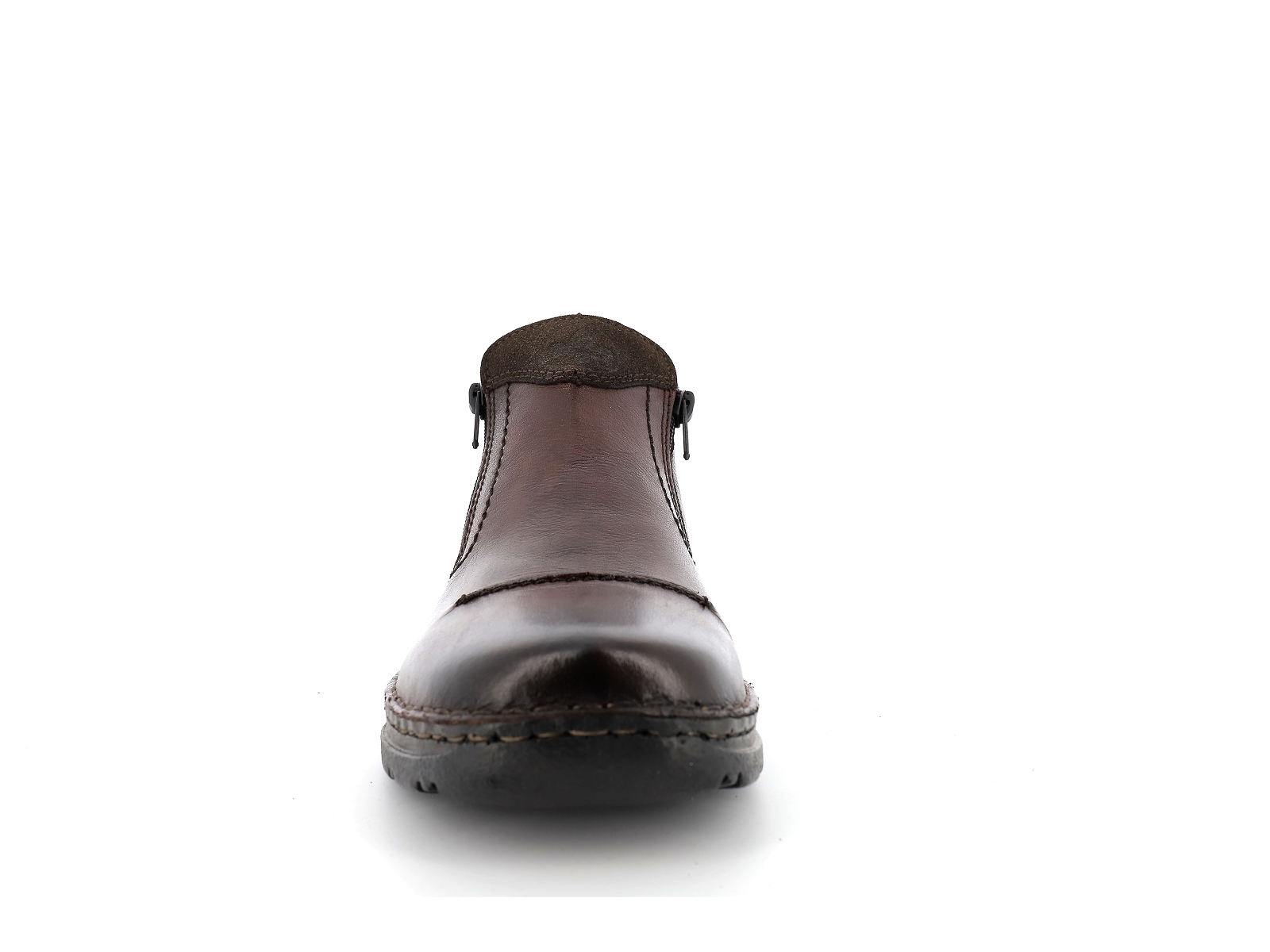 Rieker-05389 Cuir Marron Foncé