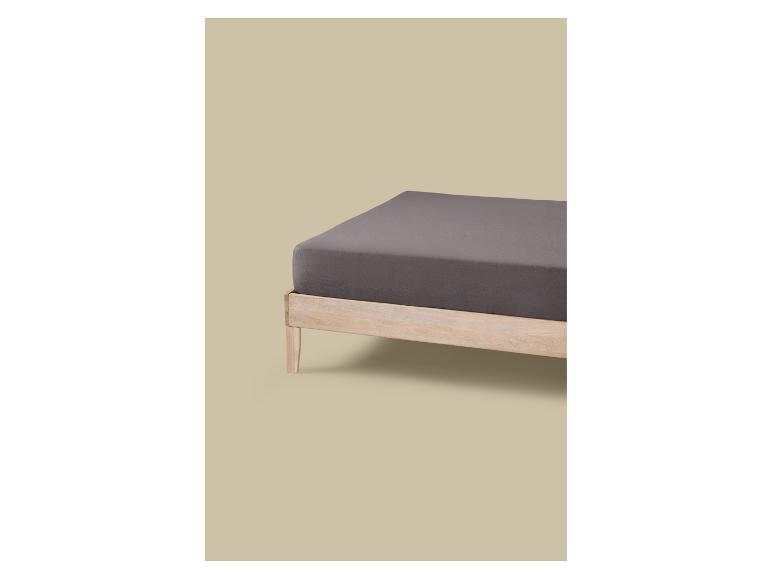 Fleece hoeslaken 180-200 x 200 cm