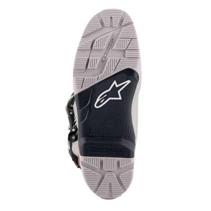 Botte enduro Alpinestars TECH 7 - DRYSTAR 2025 - Gris / Jaune