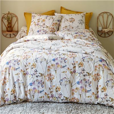 Linge de lit fleurs sauvages - BECQUET CRÉATION