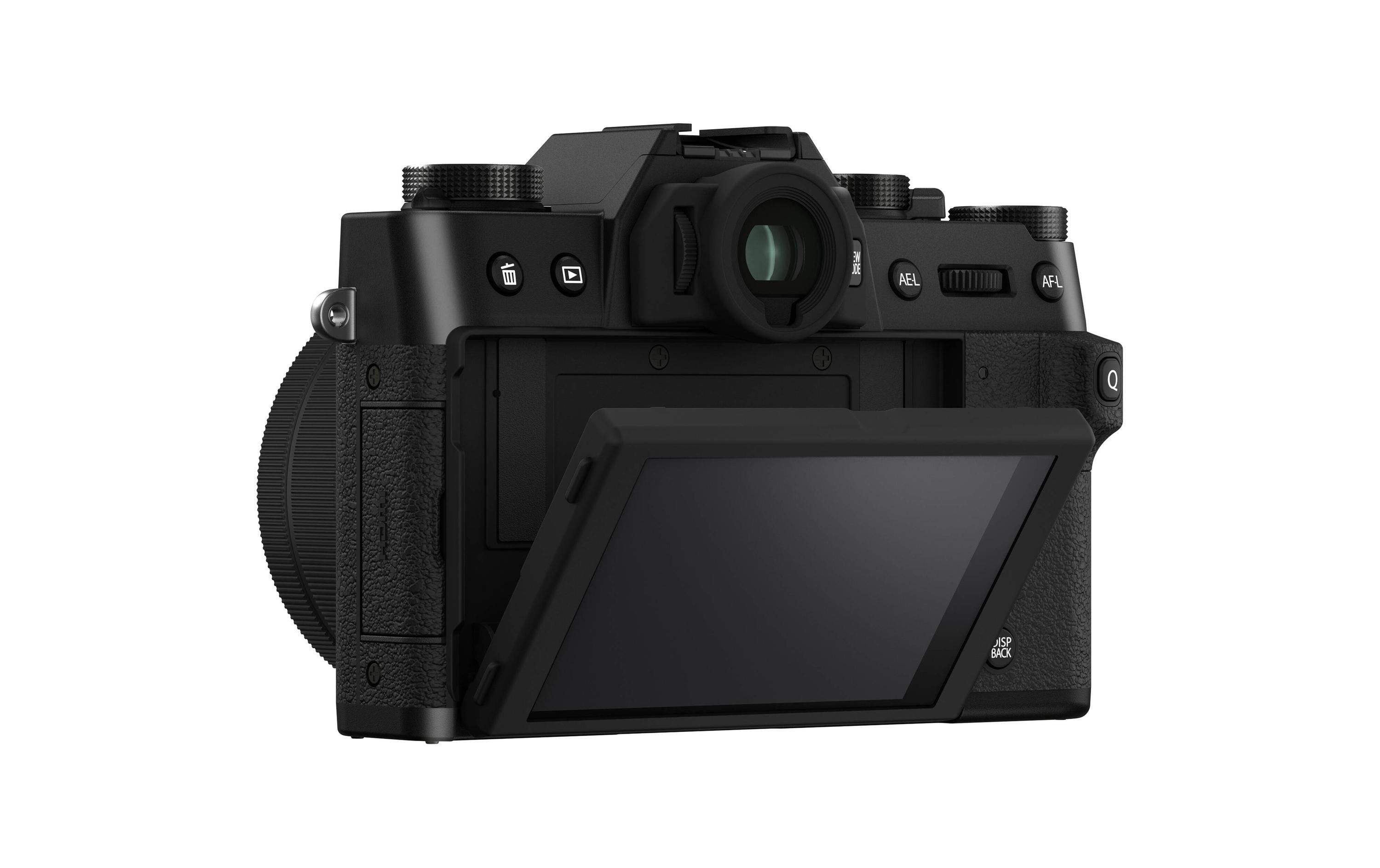 Fotokamera X-T30 II Kit 15-45 Schwarz<br>Bedienerfreundliche Systemkamera mit APS-C-Sensor
